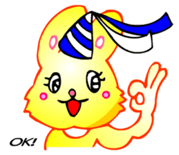 Kawaii Usa-Neko-Panda sticker #2707141