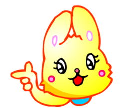 Kawaii Usa-Neko-Panda sticker #2707146