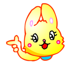 Kawaii Usa-Neko-Panda sticker #2707146