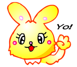 Kawaii Usa-Neko-Panda sticker #2707148