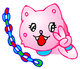 Kawaii Usa-Neko-Panda sticker #2707158