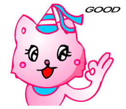 Kawaii Usa-Neko-Panda sticker #2707160