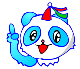 Kawaii Usa-Neko-Panda sticker #2707168