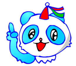 Kawaii Usa-Neko-Panda sticker #2707168