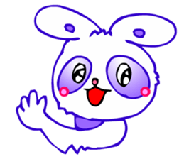 Kawaii Usa-Neko-Panda sticker #2707176