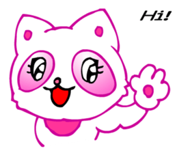Kawaii Usa-Neko-Panda sticker #2707177