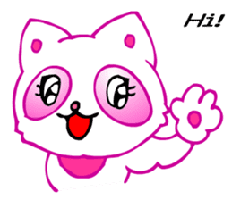 Kawaii Usa-Neko-Panda sticker #2707177