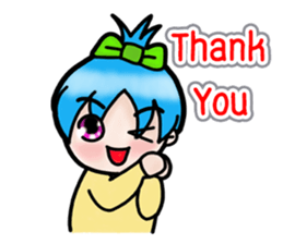 Fhasai girl Ver.2 sticker #2707300