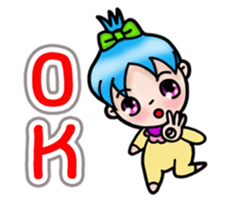 Fhasai girl Ver.2 sticker #2707301