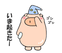 kind of pig(animal sticker) sticker #2707425