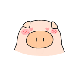 kind of pig(animal sticker) sticker #2707436