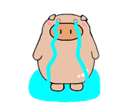 kind of pig(animal sticker) sticker #2707444