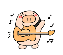 kind of pig(animal sticker) sticker #2707448