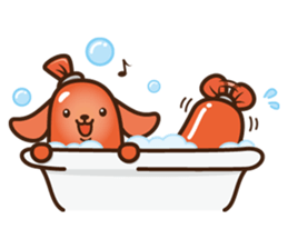 sausage dog sticker #2707590