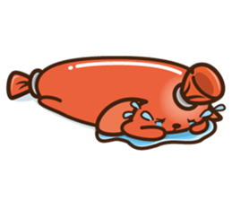 sausage dog sticker #2707610