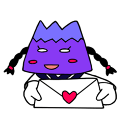 Akafuji-kun 5kakkei & SHIROME all stars3 sticker #2707694