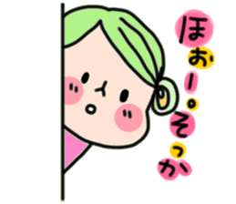 Girls Japanese sticker #2707709