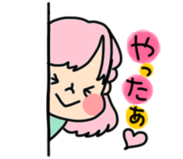 Girls Japanese sticker #2707713