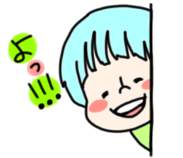 Girls Japanese sticker #2707724