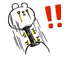 Cyber White Bear (English ver.) sticker #2707851