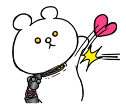 Cyber White Bear (English ver.) sticker #2707854