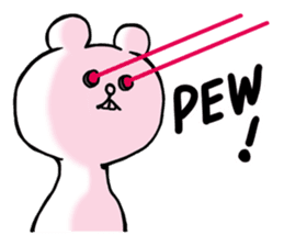 Cyber White Bear (English ver.) sticker #2707855