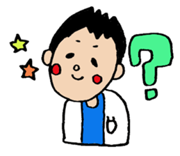 Daily life of doctor 2 sticker #2708831