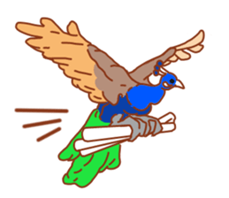 Mahjong-bird sticker #2708962