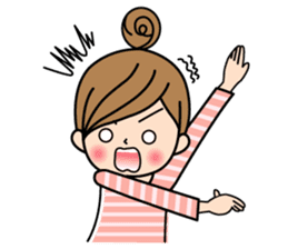 It is a mom and a baby pleasantly sticker #2709012