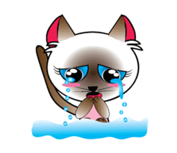 Baby Cat pink pink sticker #2709460