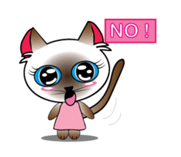 Baby Cat pink pink sticker #2709462