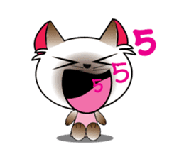 Baby Cat pink pink sticker #2709465