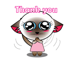 Baby Cat pink pink sticker #2709474