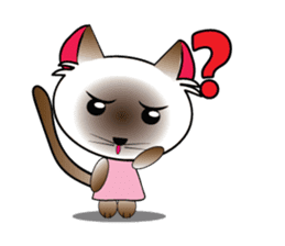 Baby Cat pink pink sticker #2709478