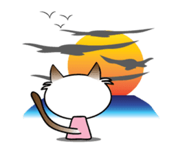 Baby Cat pink pink sticker #2709498