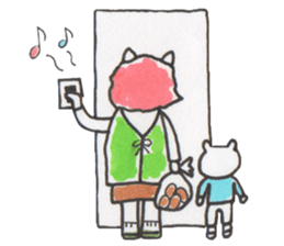 Mrs.BUTAYAMA and Mrs.NEKOYAMA sticker #2709830