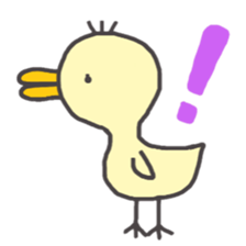 The duck try hard sticker #2710277
