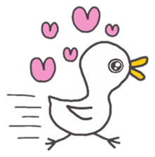 The duck try hard sticker #2710279