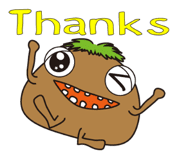 The monster, Kenmu 2 sticker #2710780