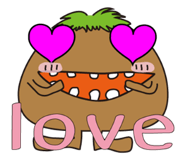 The monster, Kenmu 2 sticker #2710782