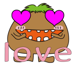 The monster, Kenmu 2 sticker #2710782