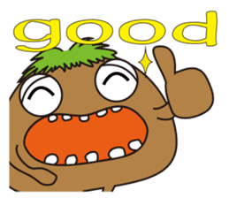 The monster, Kenmu 2 sticker #2710792