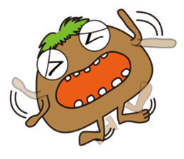 The monster, Kenmu 2 sticker #2710799