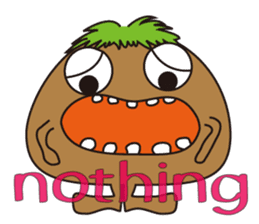 The monster, Kenmu 2 sticker #2710800