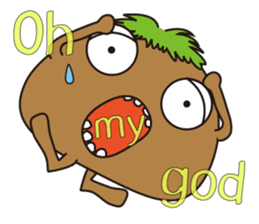 The monster, Kenmu 2 sticker #2710804