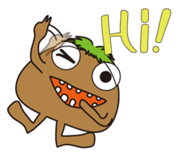 The monster, Kenmu 2 sticker #2710817