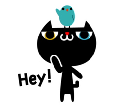 The blue bird of happiness. sticker #2711259