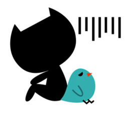 The blue bird of happiness. sticker #2711271