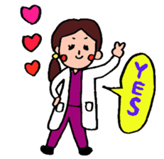 Daily life of the womandoctor sticker #2711396