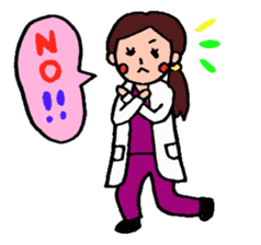 Daily life of the womandoctor sticker #2711397